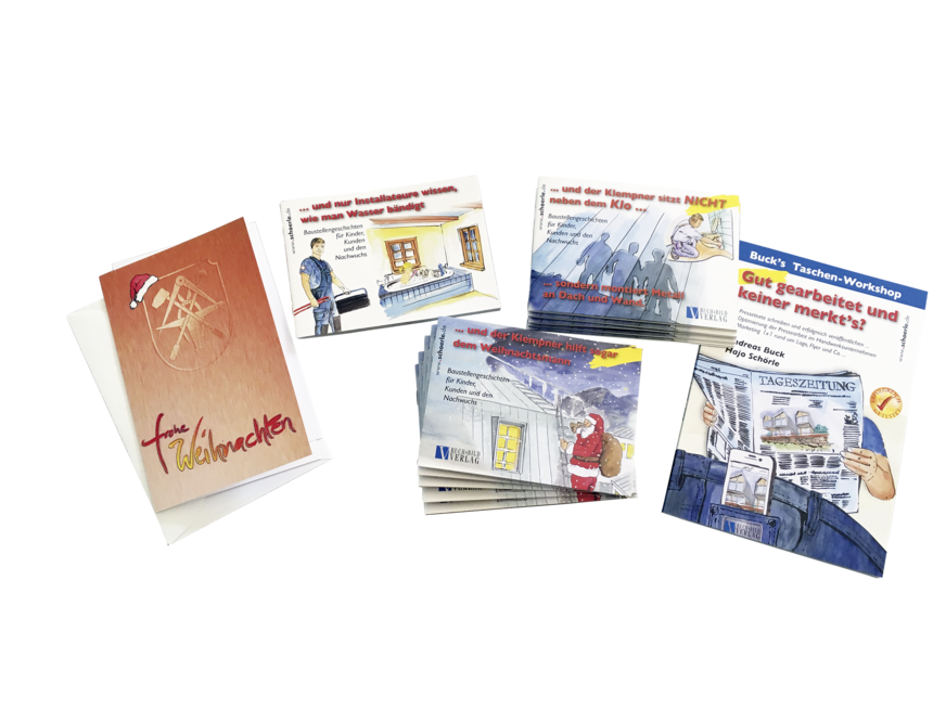 Für kleine und große Handwerker gibt es eine Reihe schöner, unterhaltsamer und auch lehrreicher Bücher.