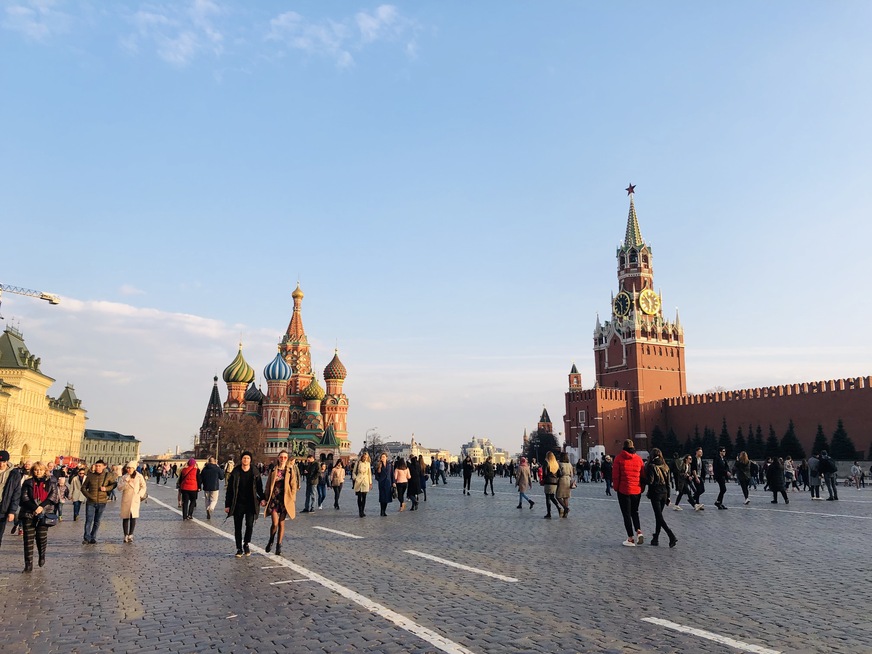 Der Rote Platz bei Tag...