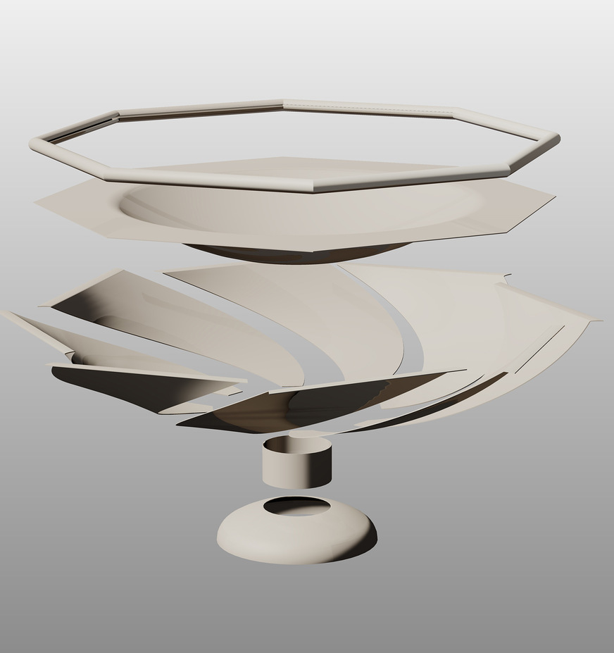 Joerg Hoyer erklärt in seinem Workshop, wie man so einen Tischbrunnen abwickelt. Ein tolles, selber gebautes Geschenk für die Familie!