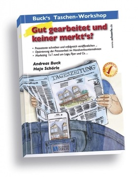 In Bucks Taschenworkshop erklärt Andreas Buck, wie Pressearbeit für Handwerksbetriebe funktioniert.