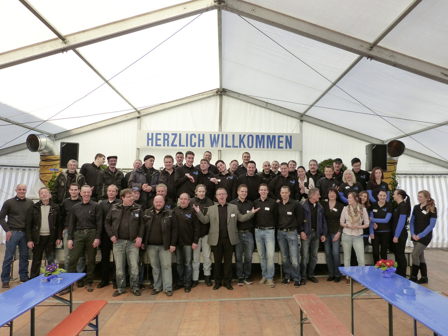 Manfred Hösler und „sein“ Kaufmann-Team