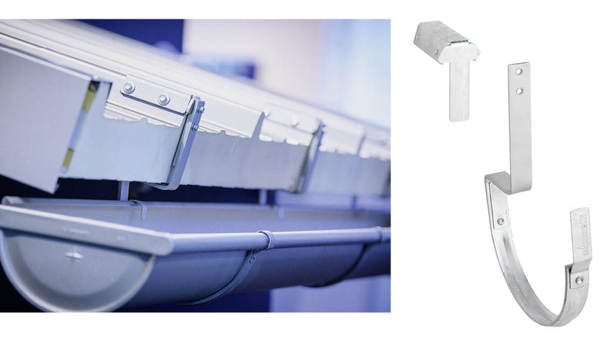 Das Rinnenhaken-Set für Sandwichpaneele von Zambelli überzeugt