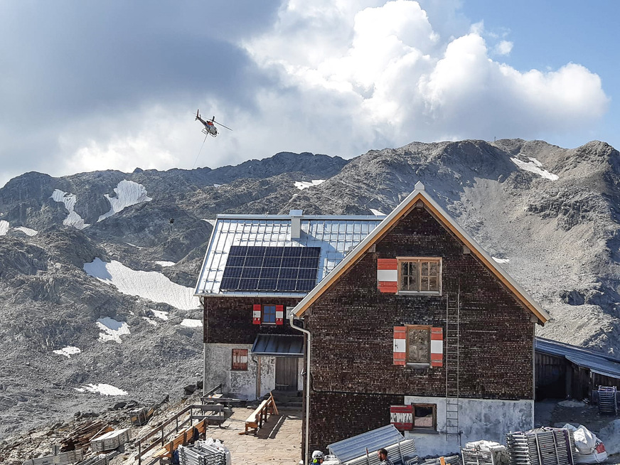 Auch die Montage von Solaranlagen ist möglich