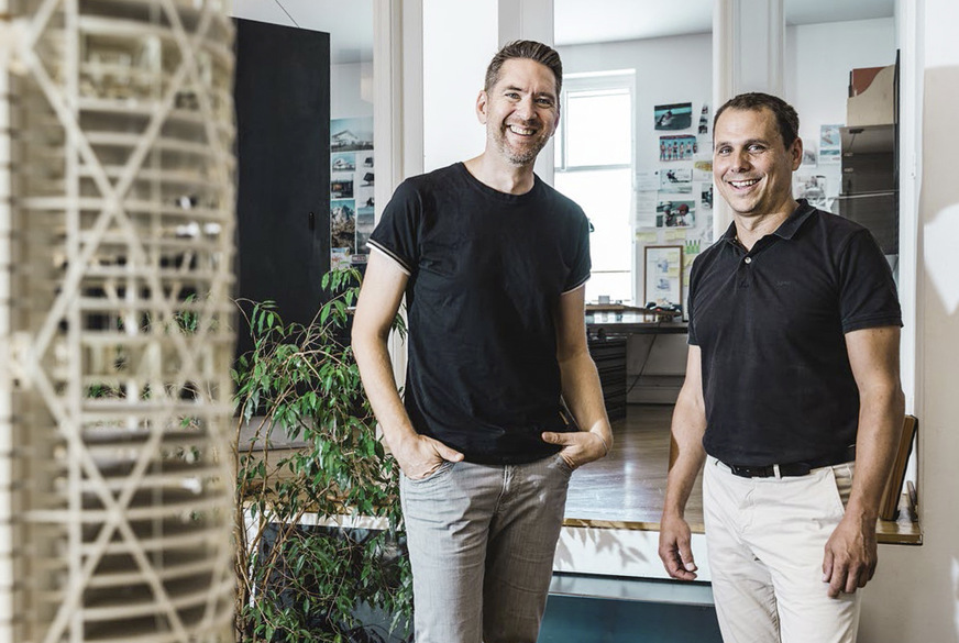 Christian Formann und Stefan Puschmann von Formann ² Puschmann Architekten