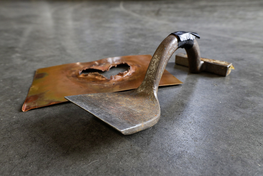 Schaleisen trifft Kupferherz