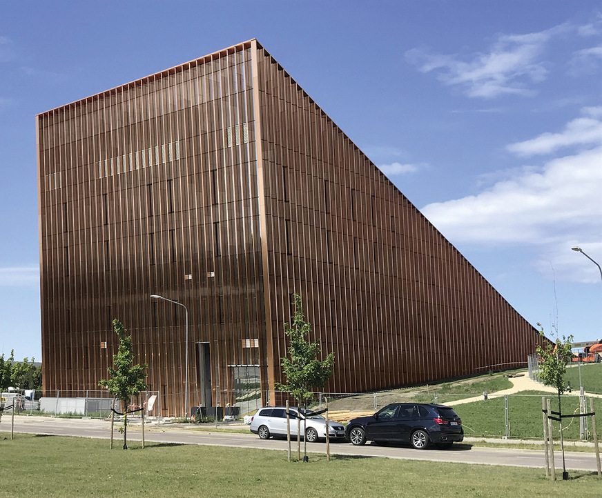 Das Scie﻿nce und Innovation Center in Ventspils/Lettland ist das letzte große ­Projekt von Herbert Mock.