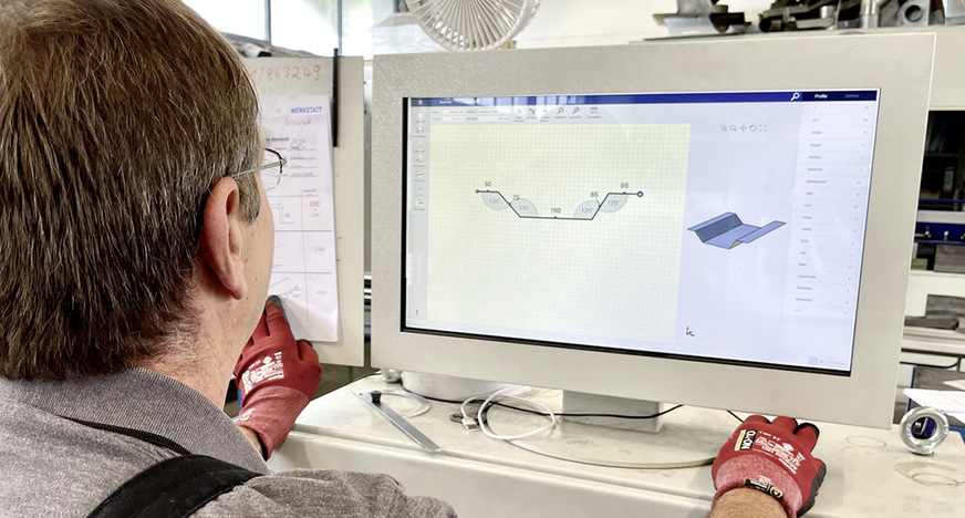 Die intuitive Maschinensteuerung lässt keine Wünsche offen