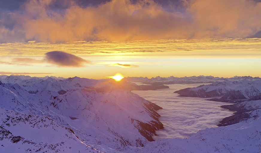 Wunderschöne Aussicht