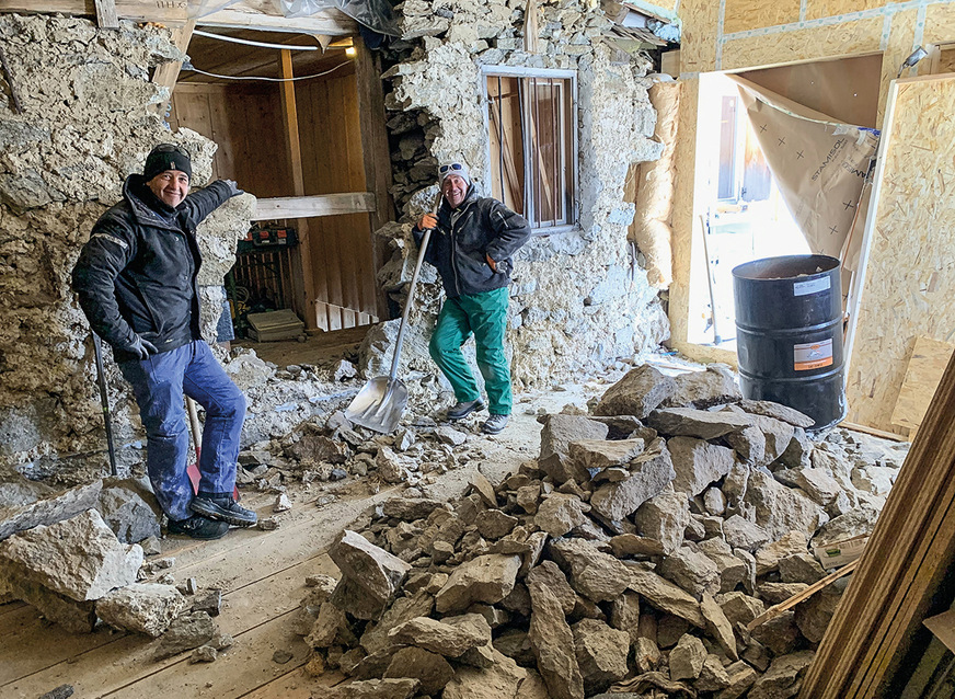 Abrissarbeiten gehörten ebenso zum Auftragsumfang …
