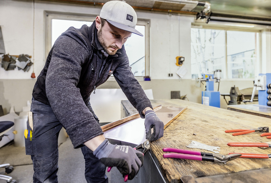 Henrik Bade in Aktion