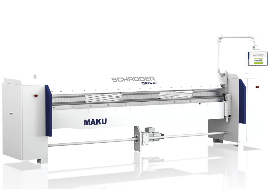 Die Werkzeuge der Maku können jederzeit ganz einfach nachgerüstet werden, wodurch sie zu einer vielseitig einsetzbaren Maschine in der Dünnblechbearbeitung wird