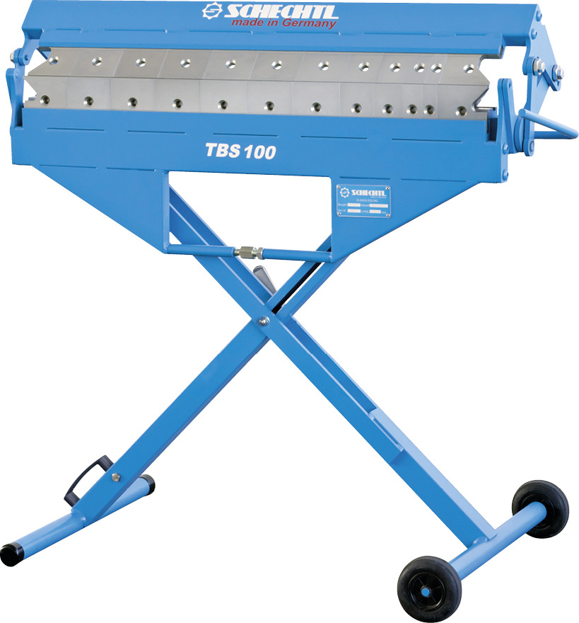 Klein und transportabel: die TBS Segmentbiegemaschine von Schechtl