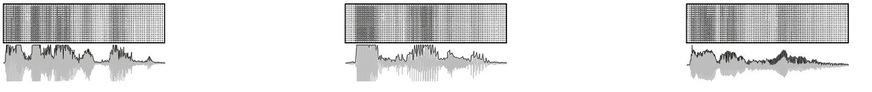Die visualisierten Laserdaten der Soundfassade nach entsprechender Schallaufzeichnung