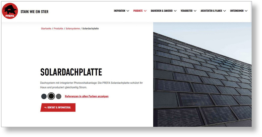 Unter www.prefa.de/verarbeiter/service sind Verlegerichtlinien, Montagehinweise und Berechnungshilfen u. v. m. zu finden
