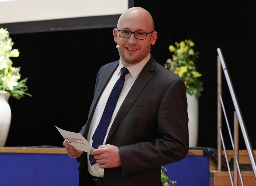 Organisator und Moderator Michael Kober