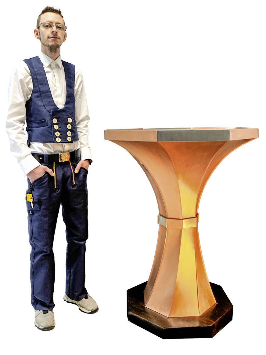 Standfest: der Stehtisch von Christian Gundlach