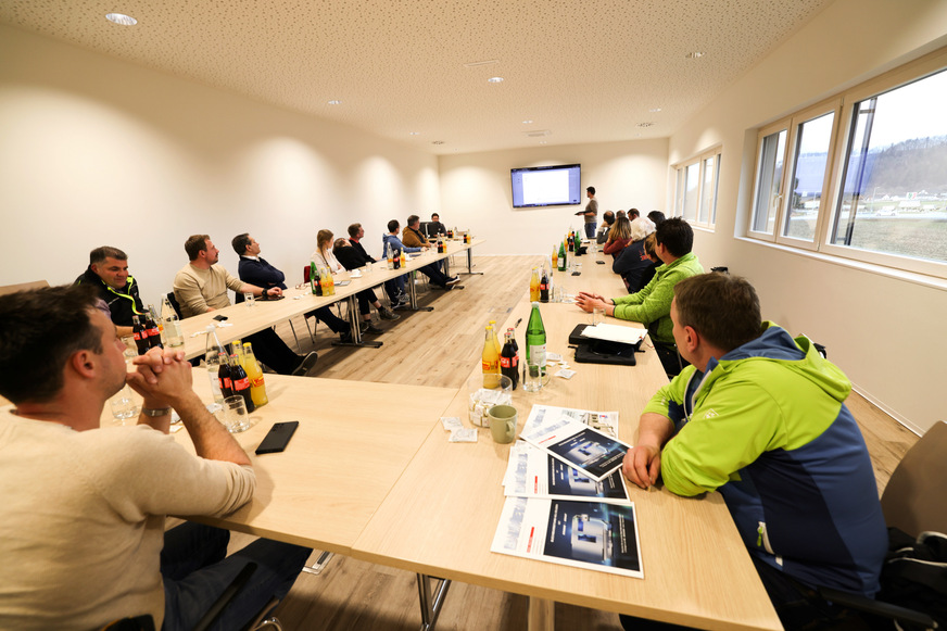 Großer Besprechungsraum der TR Flachdachbau GmbH&nbsp;