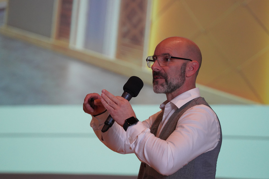 Newsflash-Referent Frieder Zaiß (Prefa)