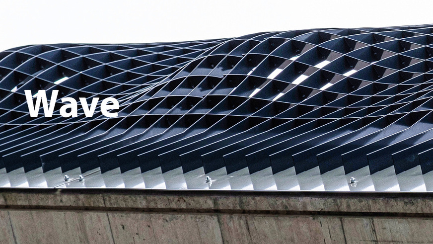 Pifa. Parafa. Wave: Das Team der VektorNode Design AG hat sich auf die Entwicklung moderner Fassadendesigns spezialisiert