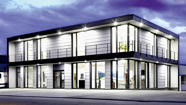 Firmengelände der Gläschig GmbH & Co. KG aus Villingen-​Schwenningen