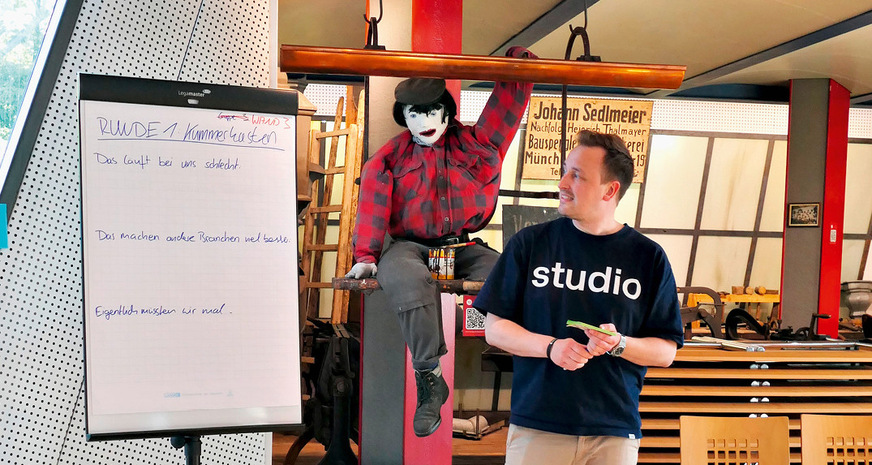 Bei der Open-Space-Veranstaltung mit Bastian Brunotte kamen die Teilnehmer ins Gespräch