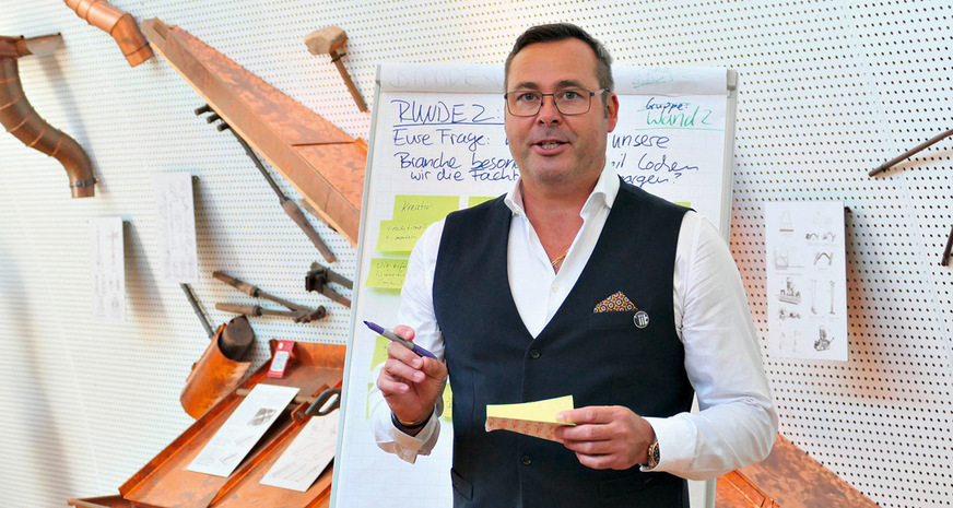 Miteinander im Gespräch bleiben, das ist eines der Ziele von iib-Präsident Mirko Siegler