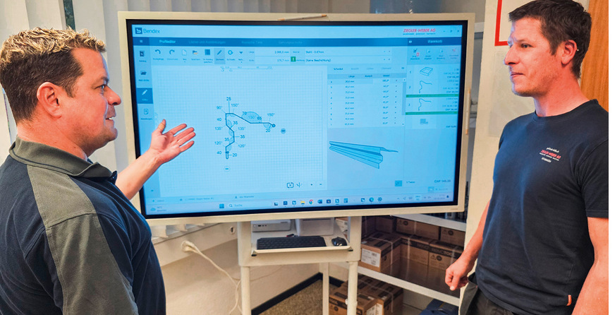 Patrick Dönni (Ziegler-Weber AG) nutzt Bendex auch zur Kunden­beratung sowie zum Teileverkauf