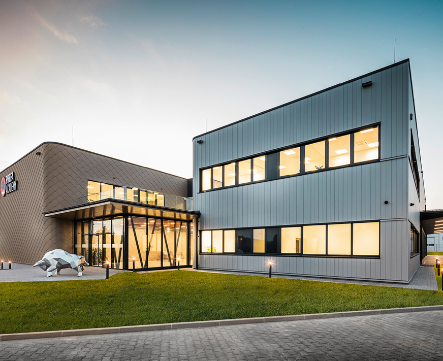 Gelungen: Das Gebäudekonzept überzeugt mit klarem und ­dennoch ansprechendem Design