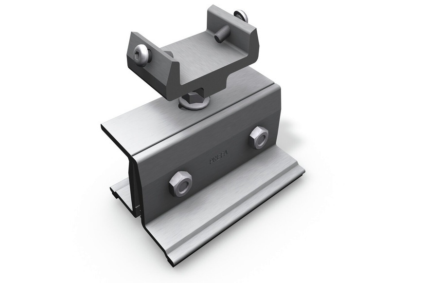 Solarhalter Prevario 3.S mit Kreuzverbinder