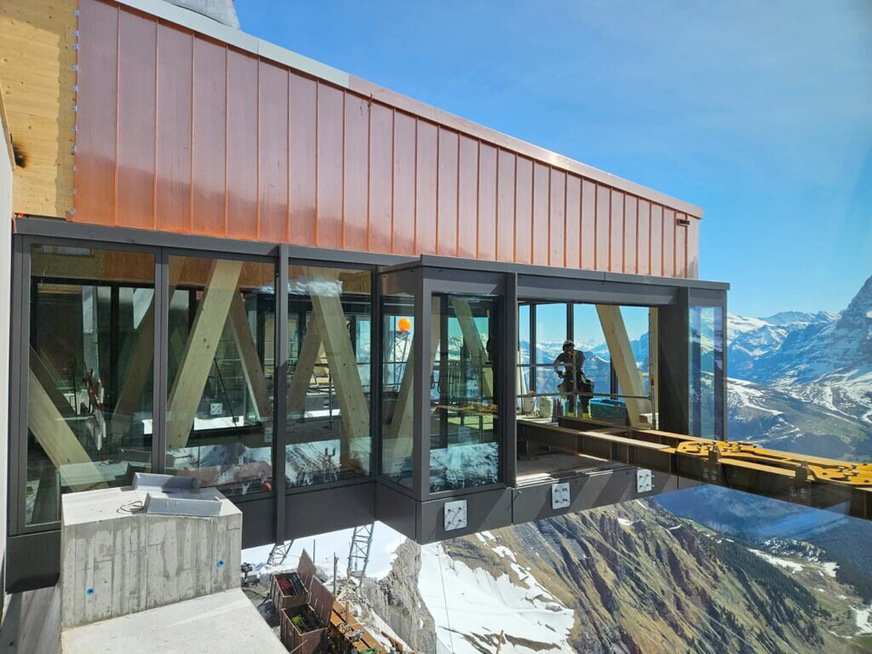 Das vermutlich schönste Baustellenpanorama der Welt