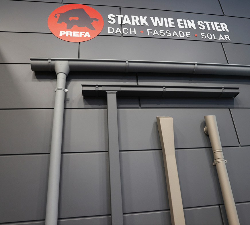 Prefa präsentiert auf der Bau neue Farben und neue Systeme