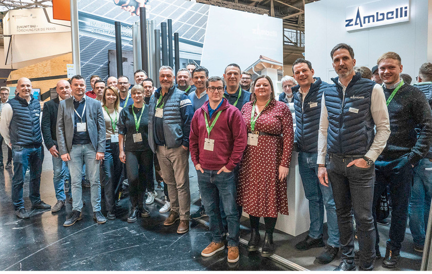 10. Internationales Partner-Meeting der Zambelli Dachentwässerung auf der Bau