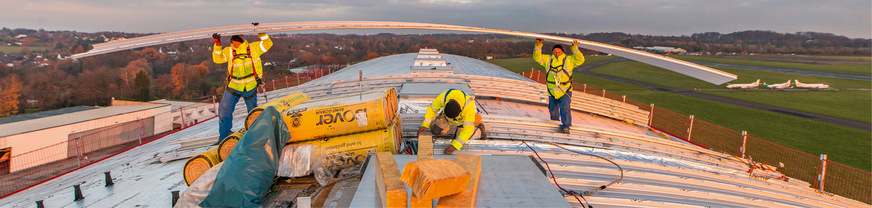 Das Team des Fachbetriebs B. Schlichter GmbH & Co. KG bei der Arbeit