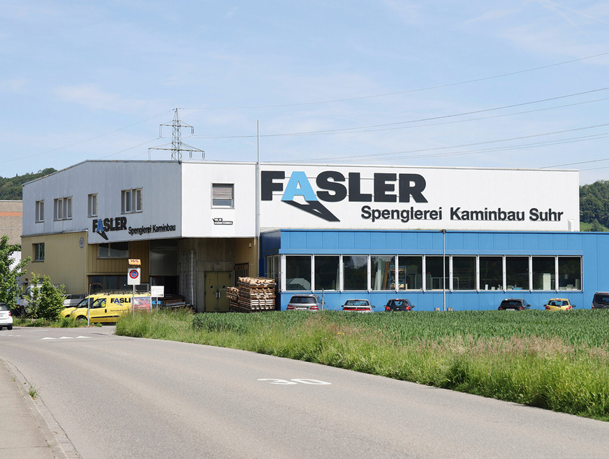 Werkstatt- und Bürogebäude der Fasler AG in Suhr