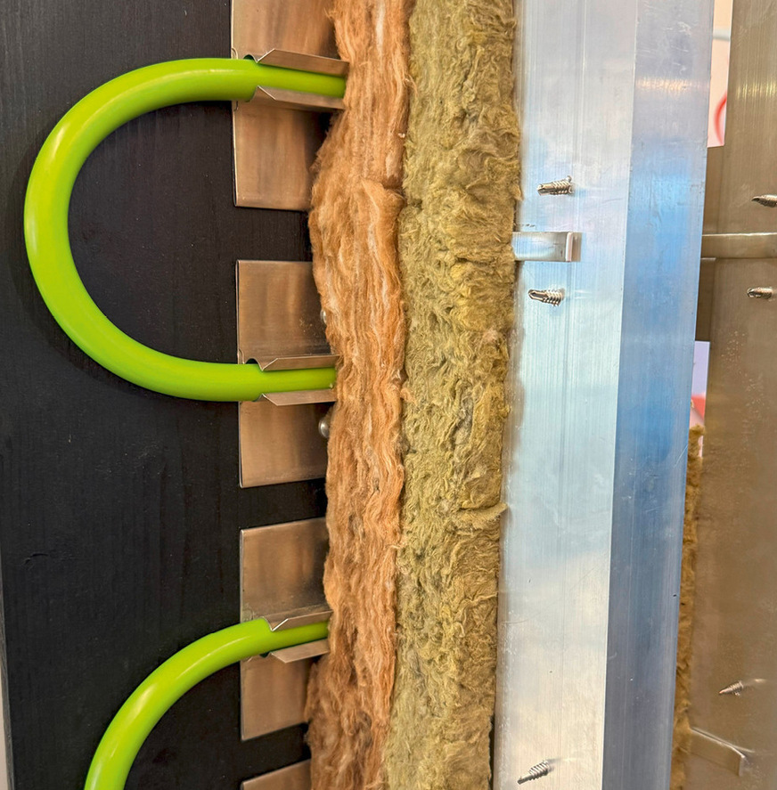 Cepa-Energiefassaden ermöglichen das Heizen und/oder das Kühlen über die Außenwand