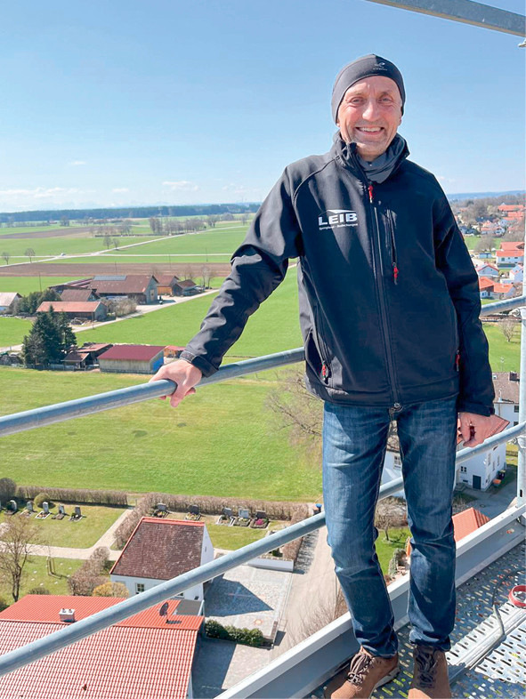 Ulrich Leib, Landesfach­gruppenleiter Spengler – Bayern