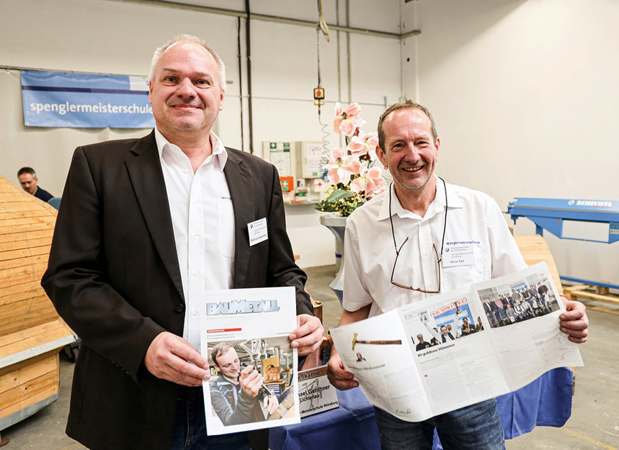 Matthias Kaemmer und Arno Fell, Spengler-Meisterschule Würzburg