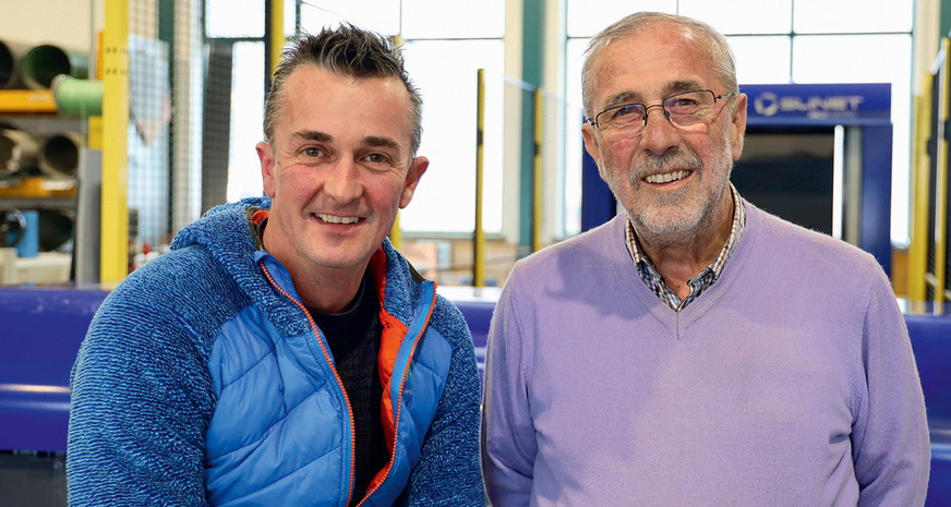 Peter und Hubert Trenkwalder für die Spengler aus Südtirol (I)