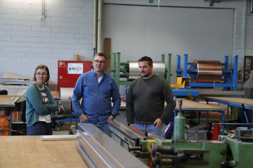 Nina Brenner, Matthias Engel und Christian Uetz