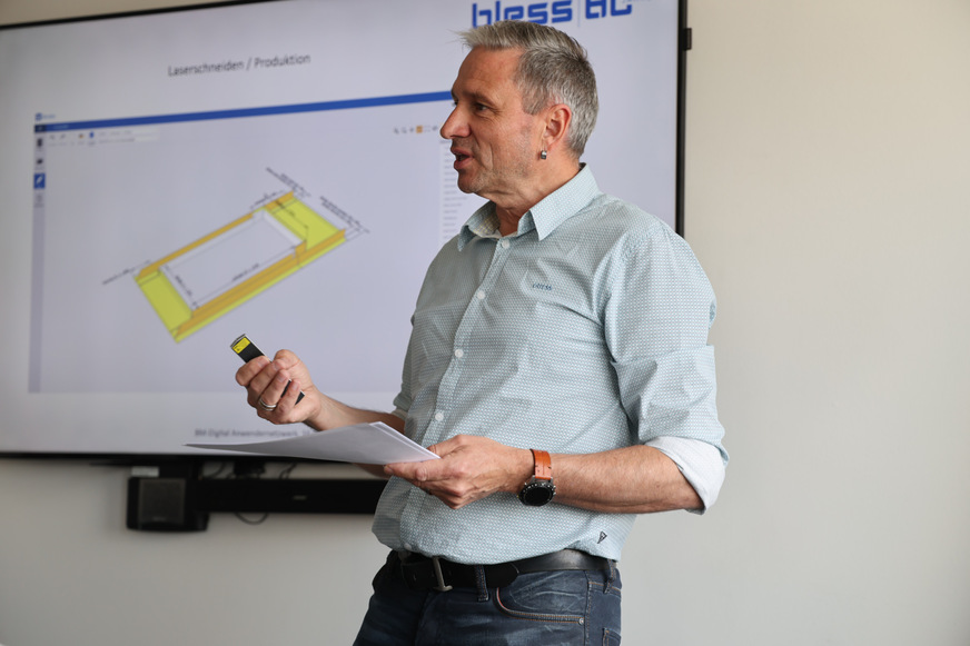 Gregor Bless spricht über das papierlose Büro und die Nutzung von Bendex