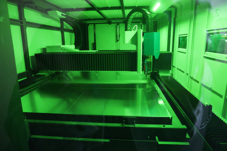 Spengler-Laser in Aktion