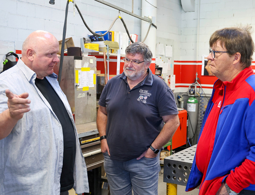 Werkstattgespräch: Beat Brönnimann, Roger Gabler und Albert Kurzendorfer