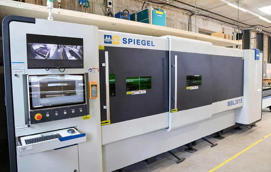 Die neueste Schnyder-Errungenschaft: der Spiegel-Laser MBL 3015