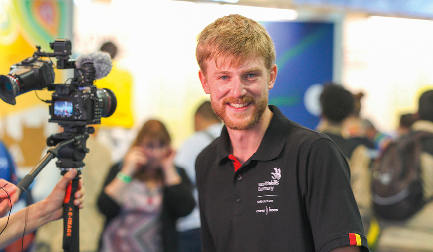 Trainer Benno Uhlmann trat 2018 für Deutschland beim Wettbewerb in Budapest an