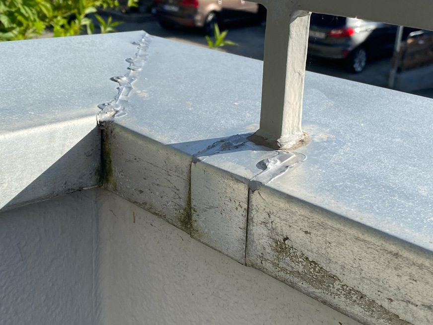 Gelötet und silikoniert