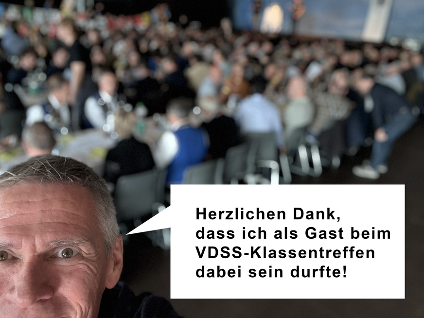 Unter rund 300 Spenglermeistern und vier Spenglermeisterinnen war Andreas Buck der einzige Klempnermeister beim VDSS Klassentreffen