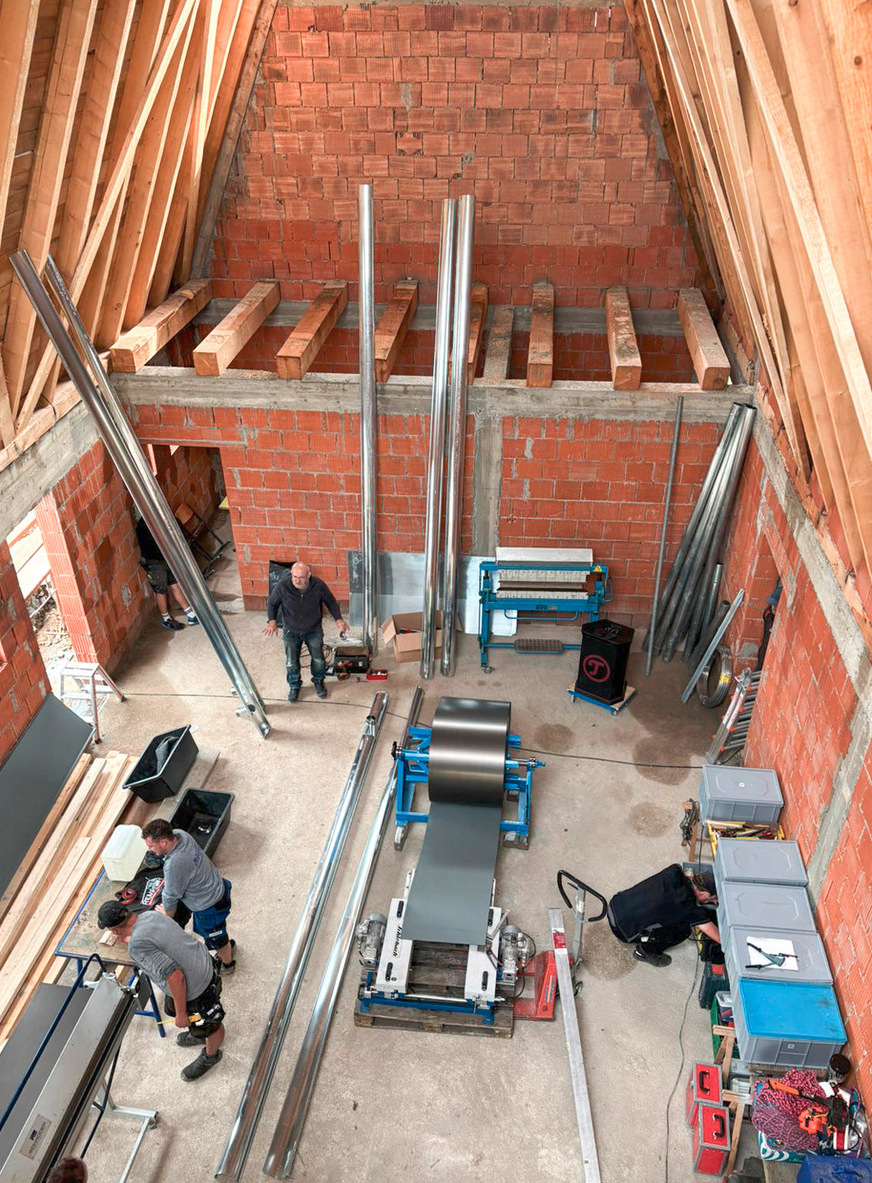 Die Baustellen-Werkstatt hat deutlich Luft nach oben