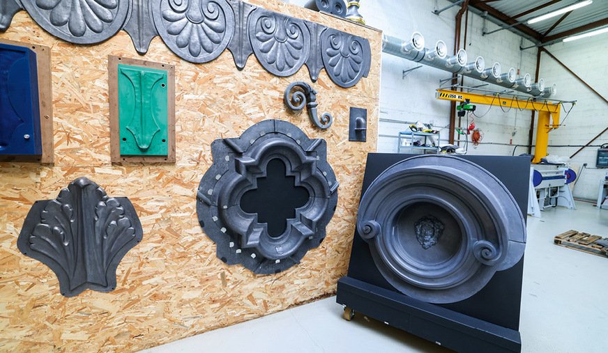 Musterausstellung in&nbsp;der Balas-Bleiwerkstatt