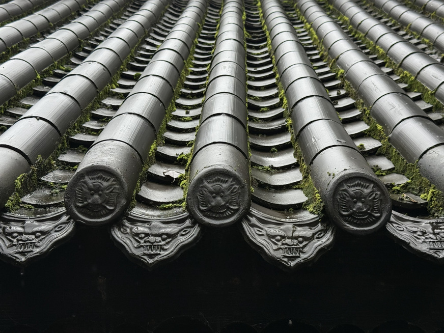 Klassische, chinesische Ziegeldeckung&nbsp;