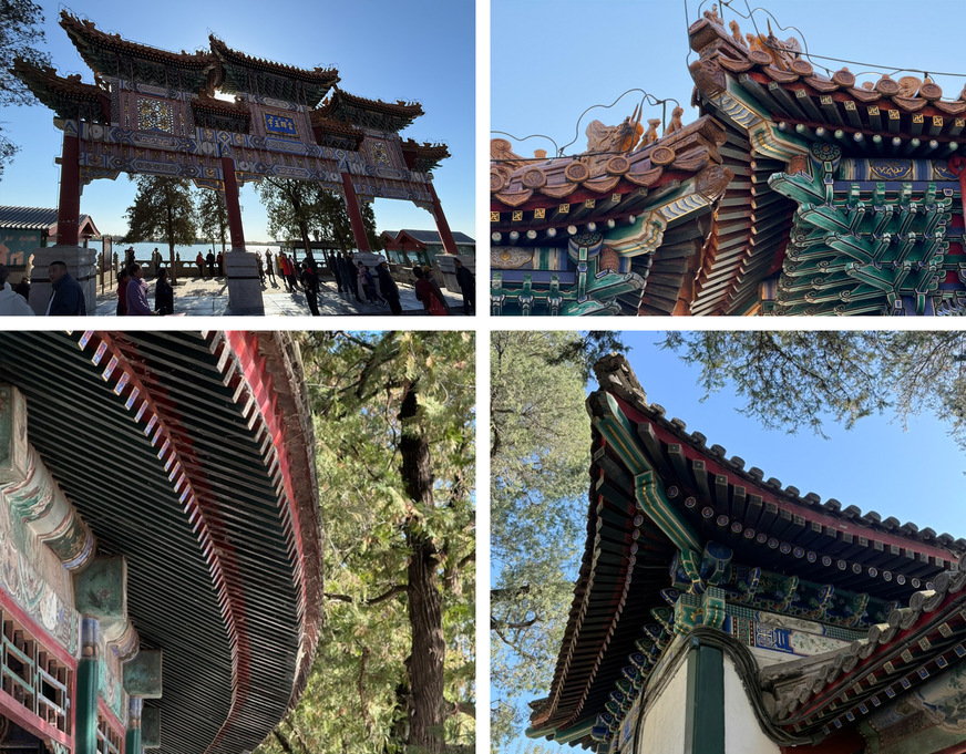 Ein Teil hält das andere: Filigranes Tragwerk landestypischer Dachkonsrtuktionen